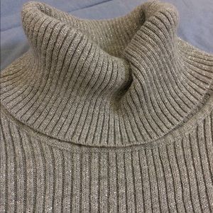 Glittery Turtleneck